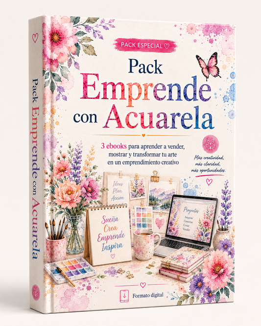 Pack Emprende con Acuarelas