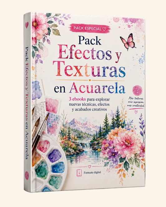 Pack Efectos y Texturas en Acuarela